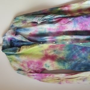 Ralph Lauren Polo Vintage tie-dye size 8 slim fit. Can be unisex